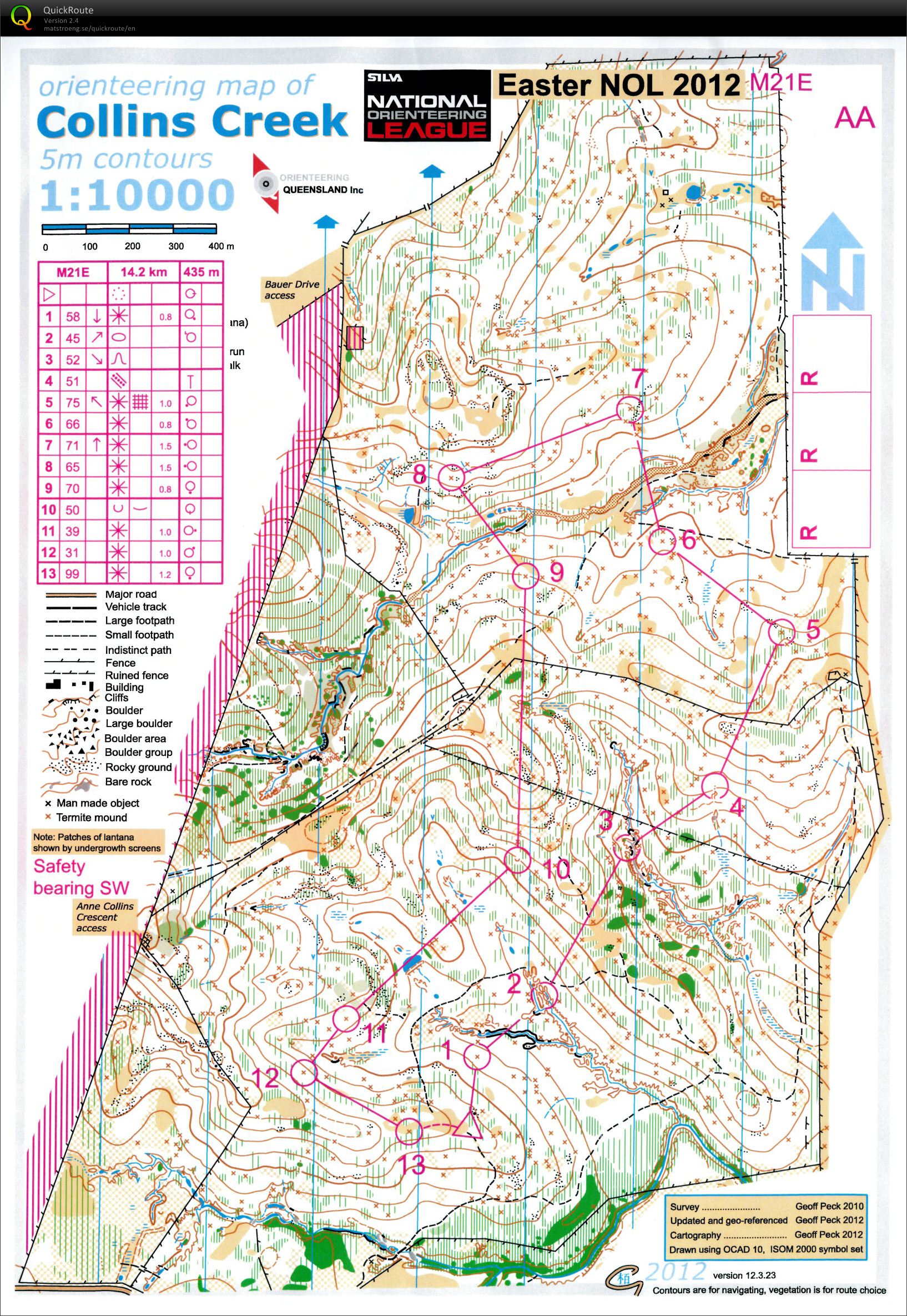 2012 National Orienteering League Race 10 part 3 (15/04/2012)