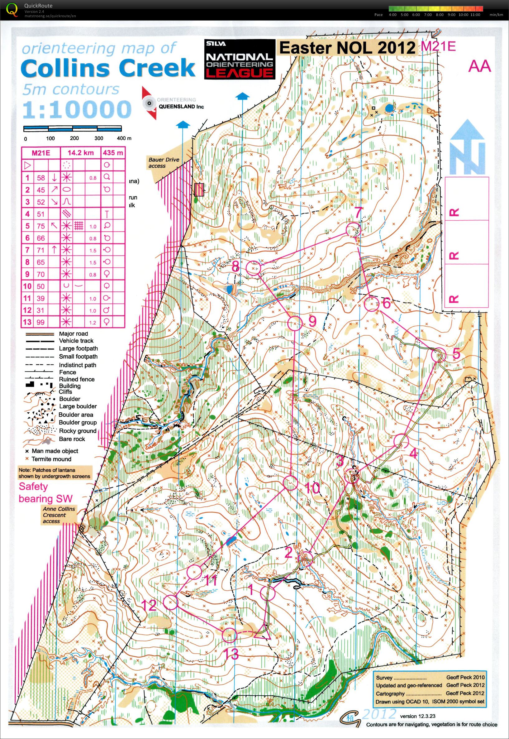 2012 National Orienteering League Race 10 part 3 (15/04/2012)