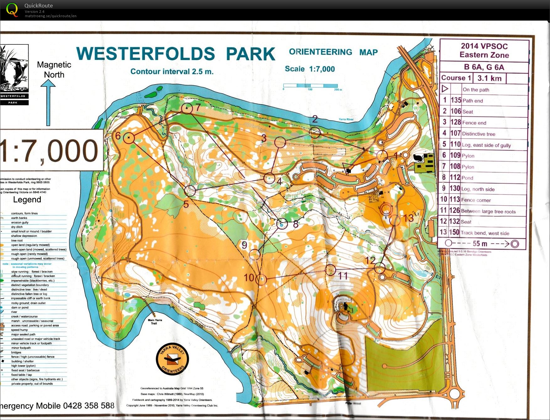 2014 Victorian Primary Schools Orienteering Championships - Eastern (07/11/2014)