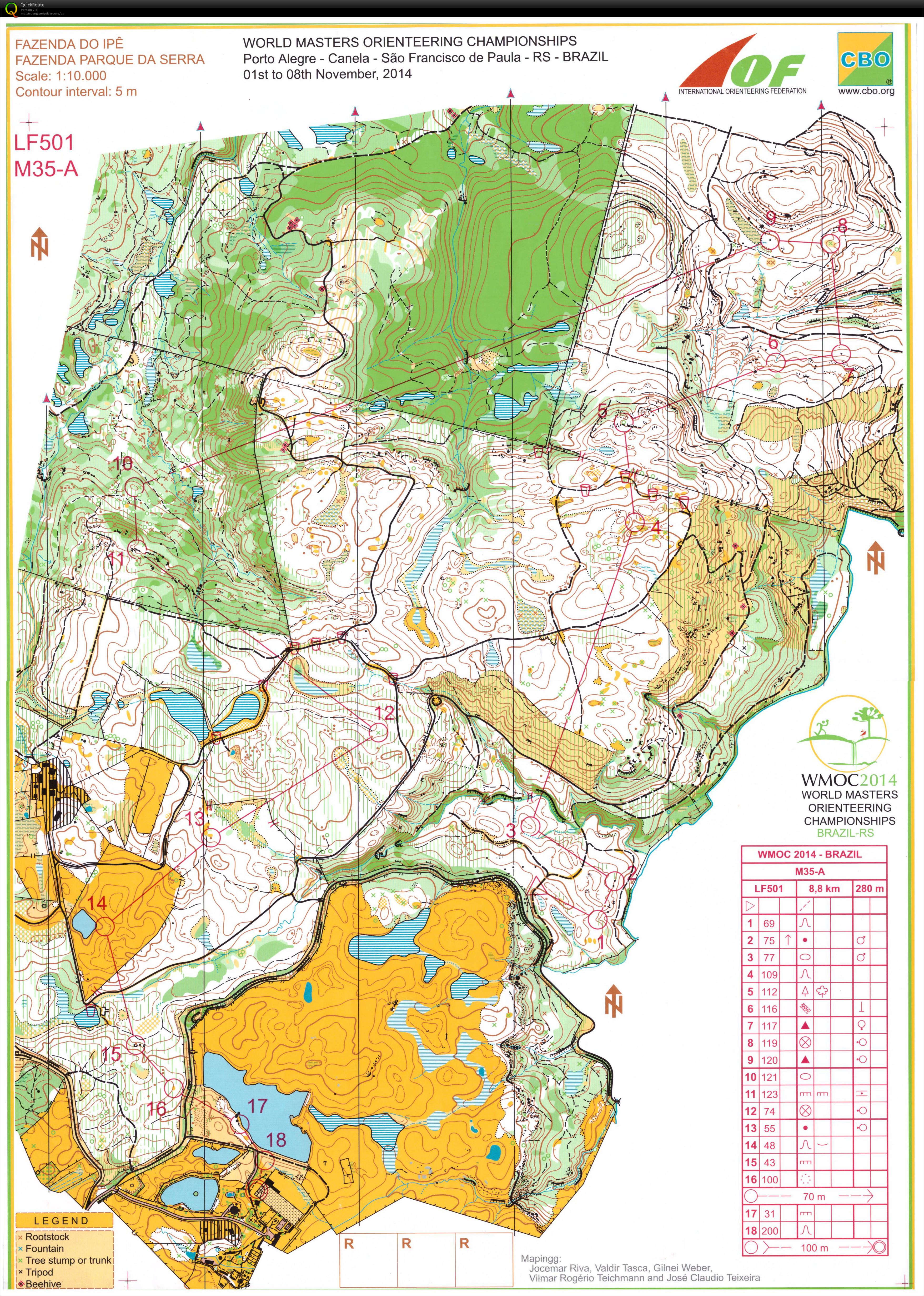 WMOC Long Final - M35A (08/11/2014)