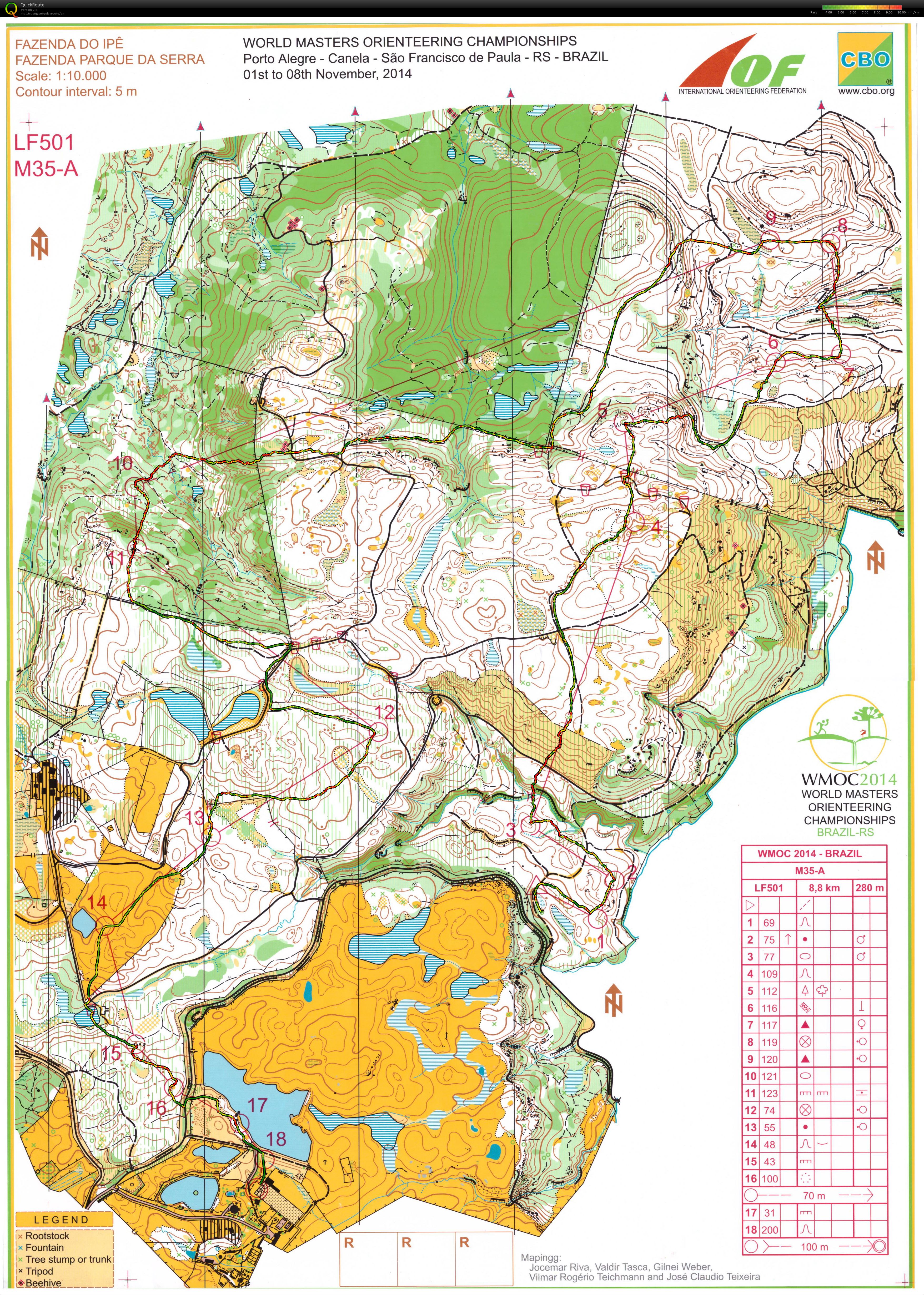 WMOC Long Final - M35A (08/11/2014)