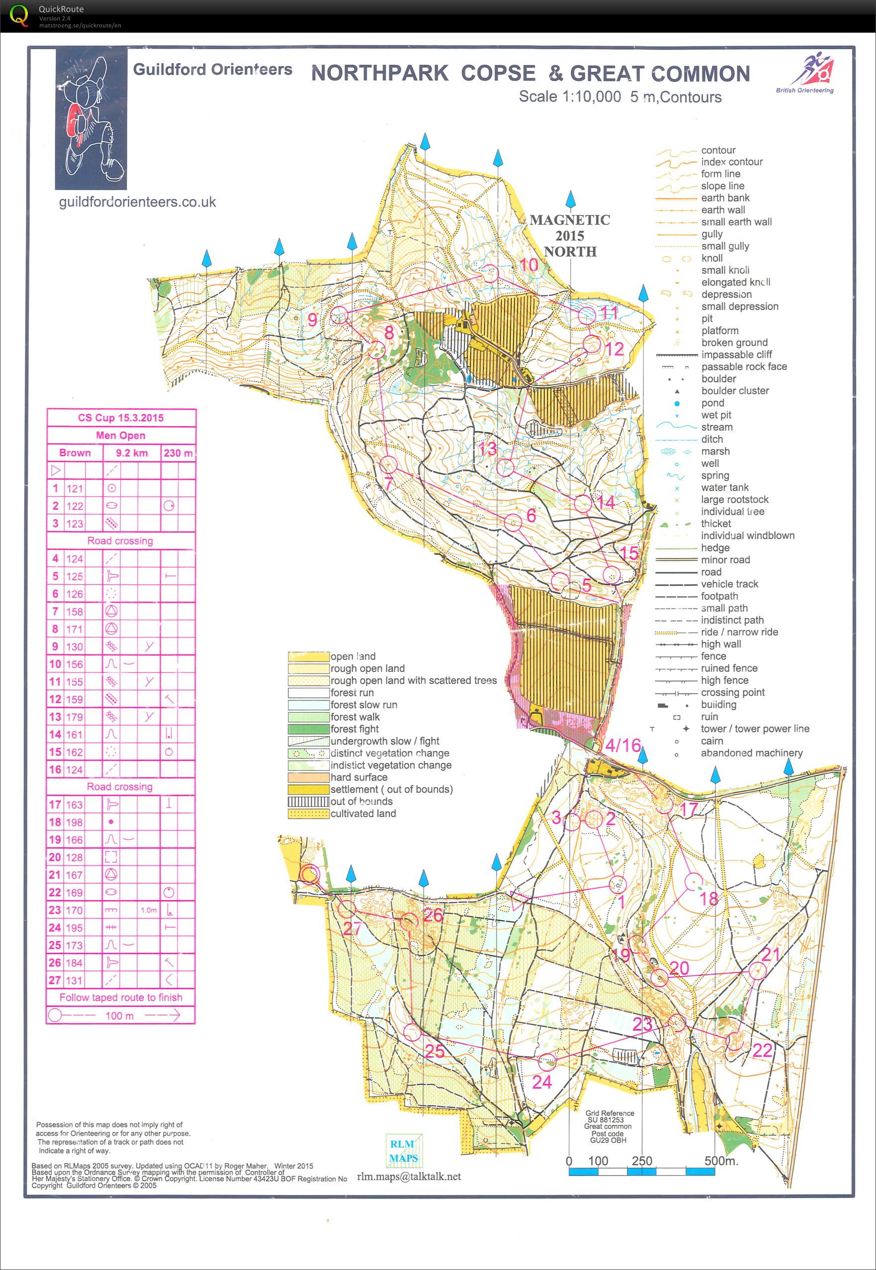 CompassSport Cup SE Heat (15-03-2015)