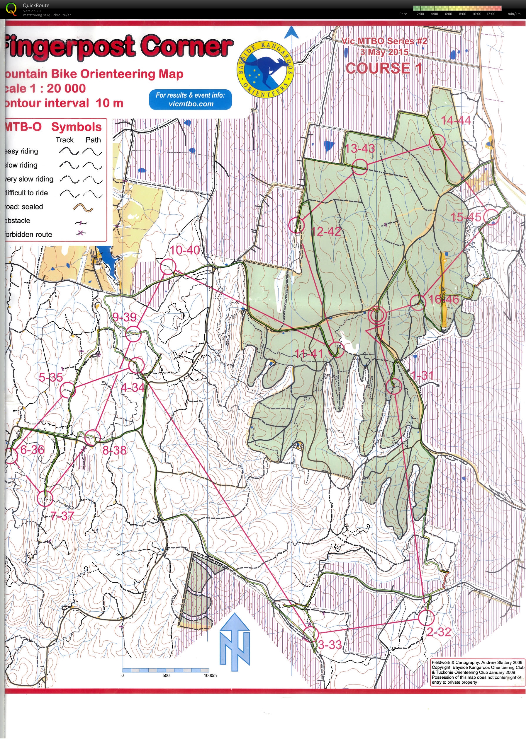 Vic MTBO 2 (03/05/2015)