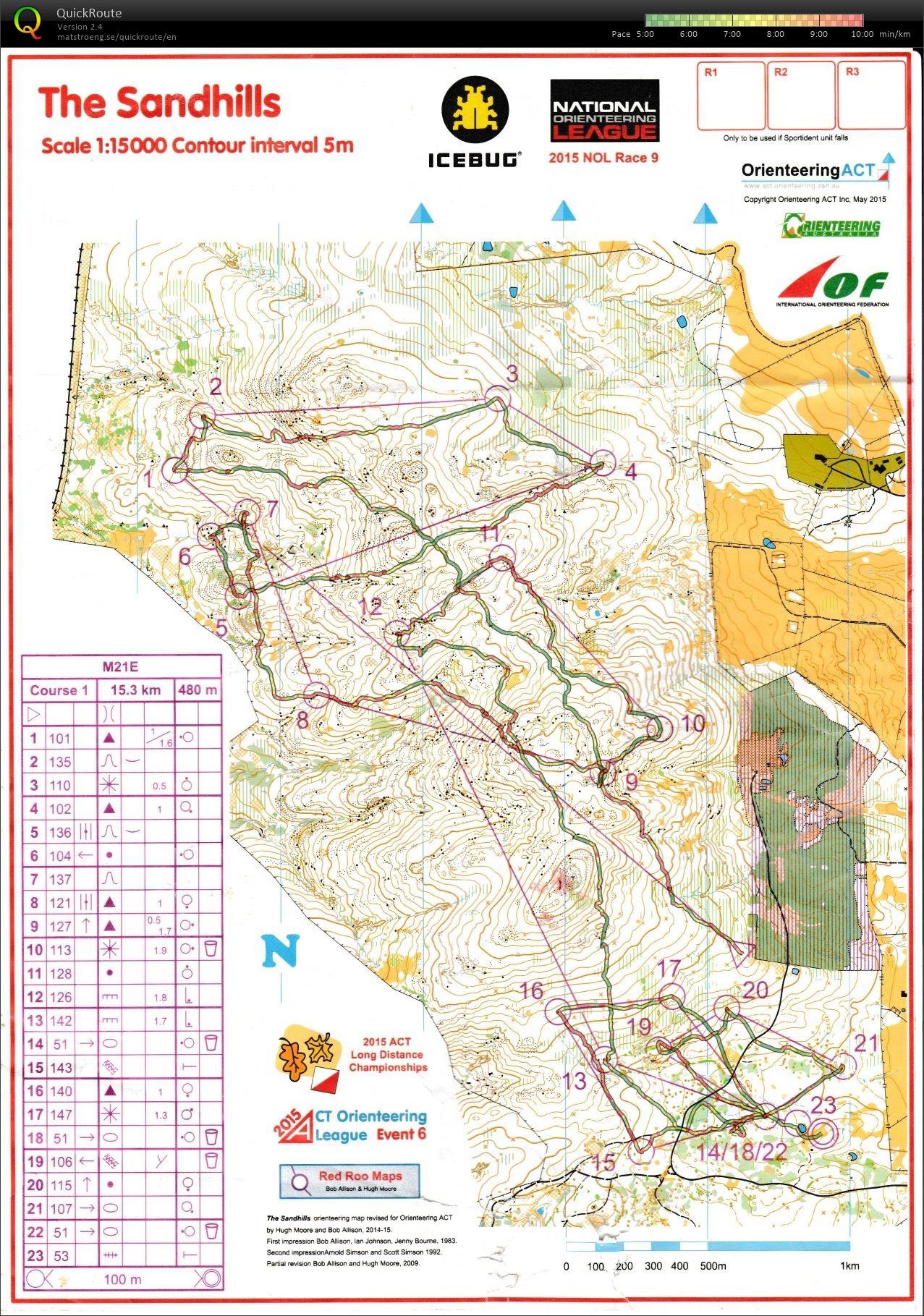 2015 NOL 9 and ACT Long Distance Championships (24/05/2015)