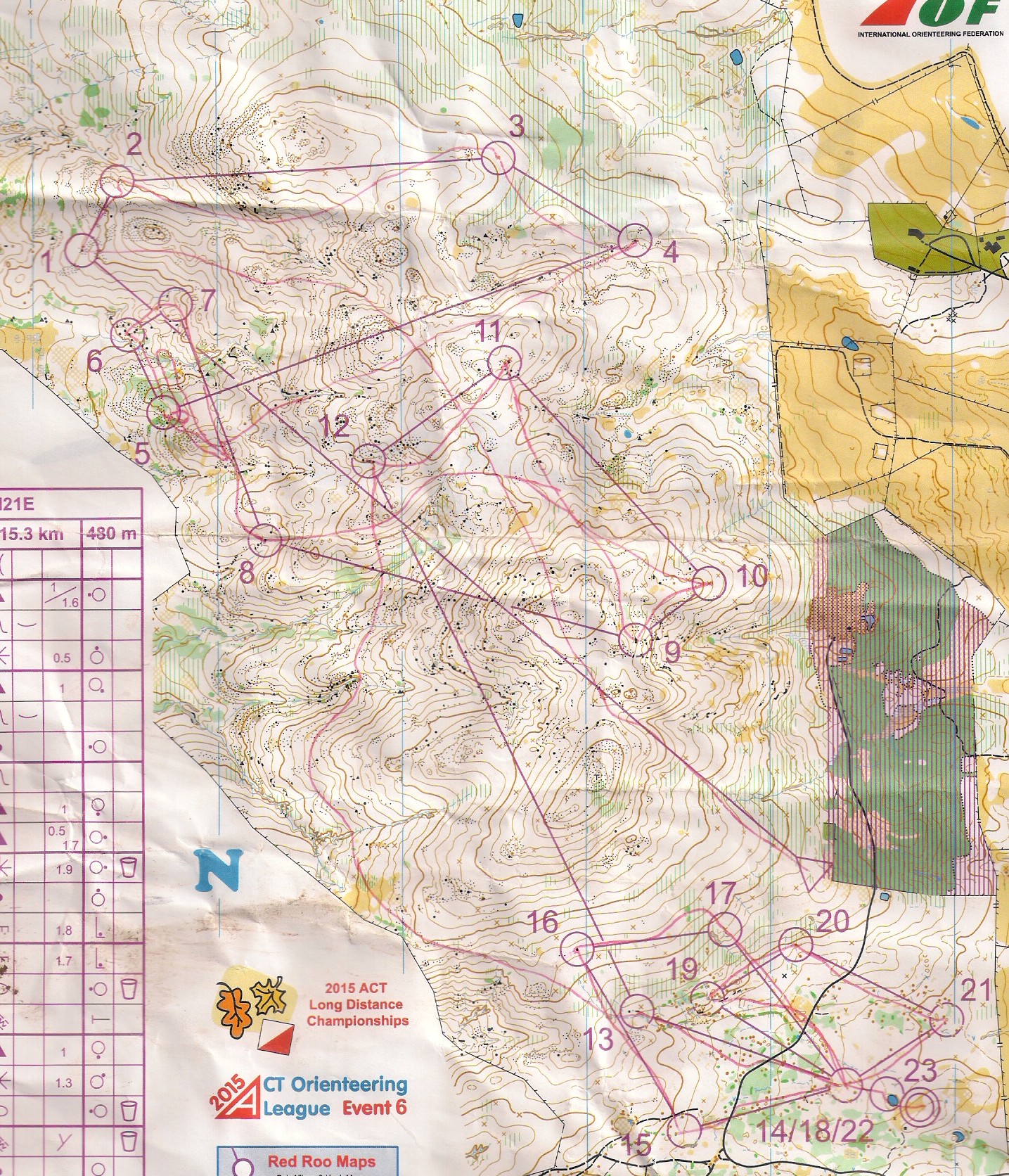 2015 ACT Long Distance Championships (25/05/2015)