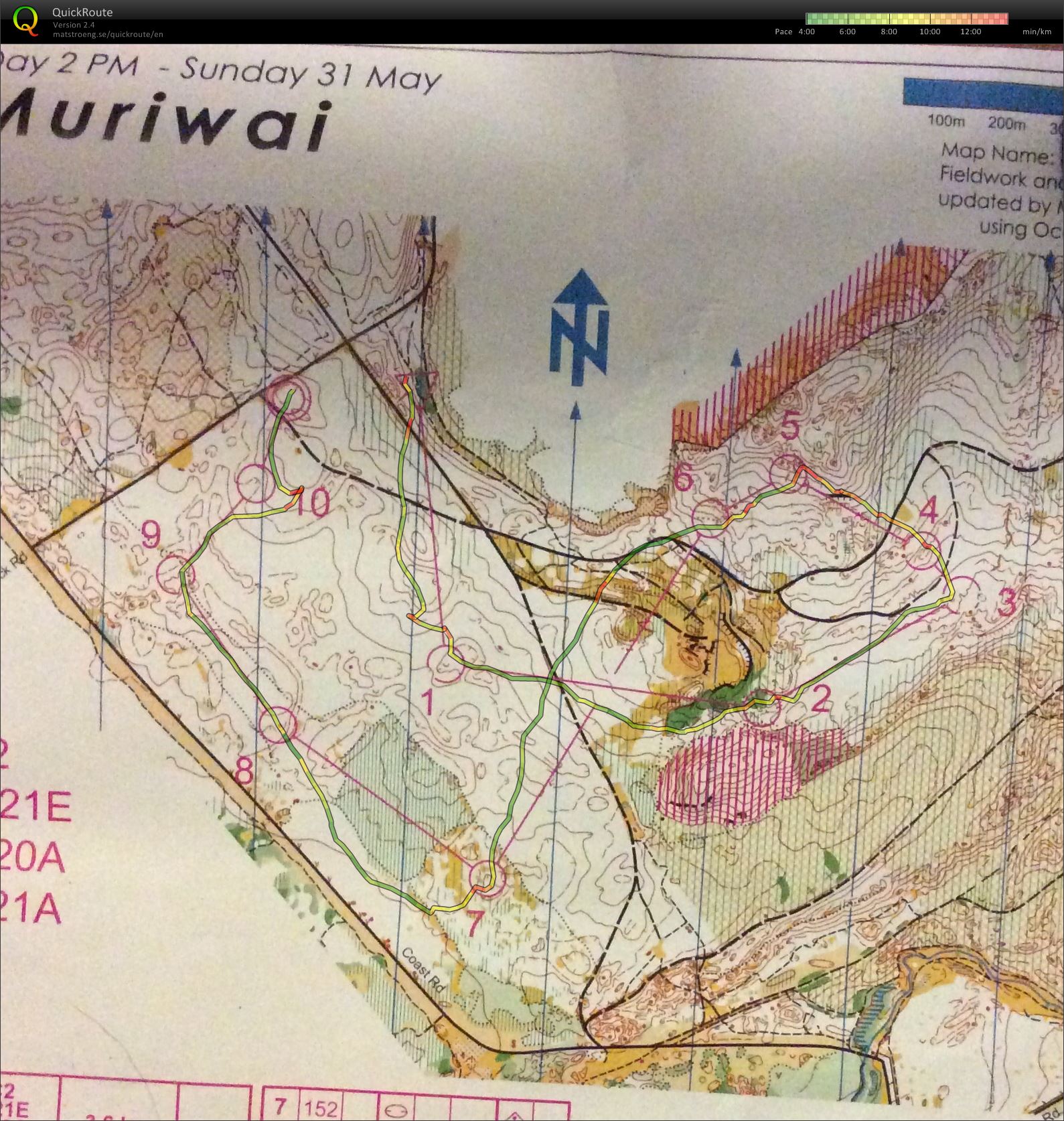 ANZ Challenge chasing start middle (06/06/2015)