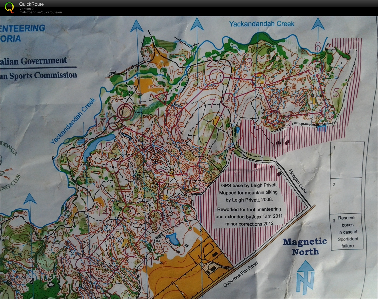 Victorian Middle Distance Champs 2012 (15/09/2012)