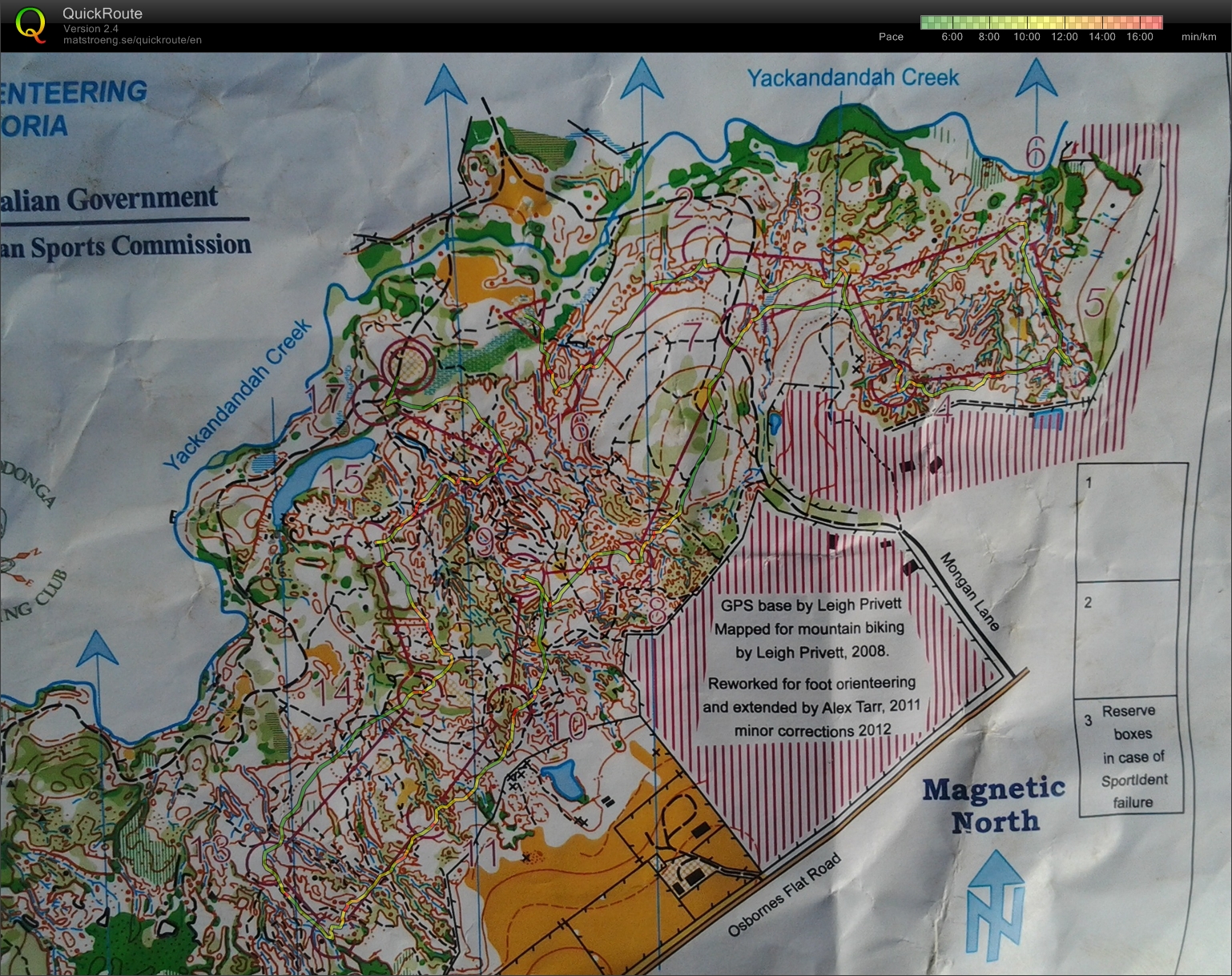 Victorian Middle Distance Champs 2012 (15/09/2012)