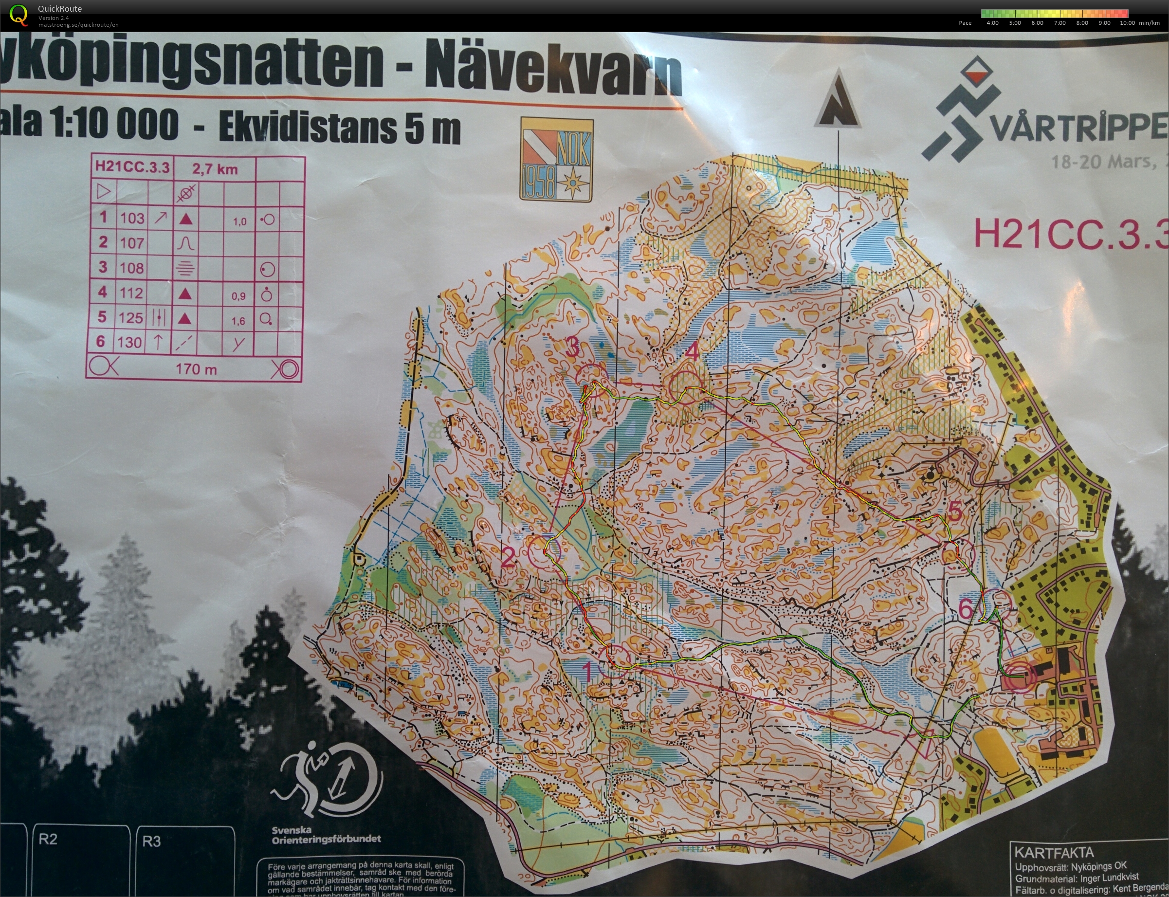 Nyköpingsnatten leg 3 (19/03/2016)