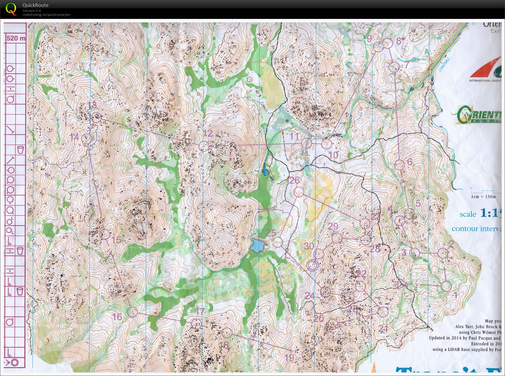 NOL Long Distance - Tasmania (29/05/2016)