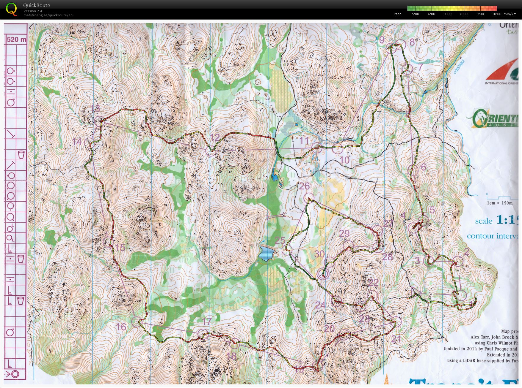 NOL Long Distance - Tasmania (29/05/2016)