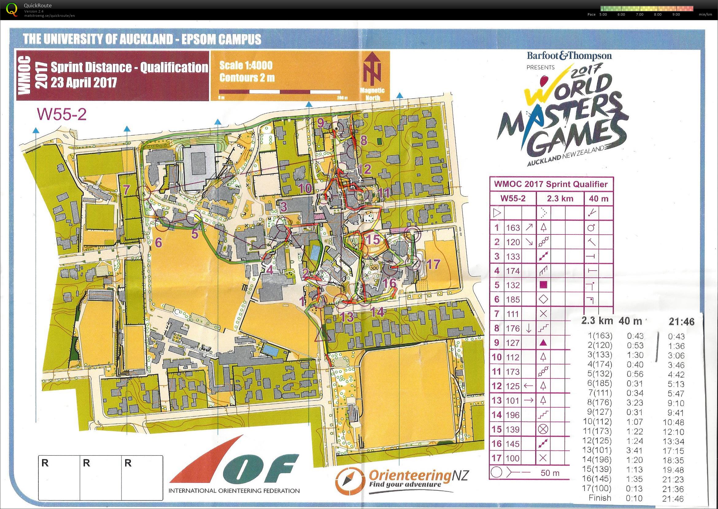 World Masters Champs Sprint Qual  (23/04/2017)