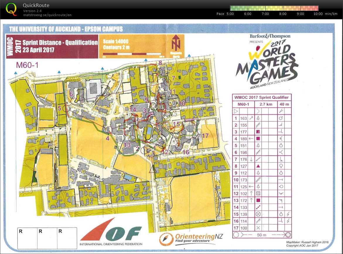 WMOC Sprint Qual M60