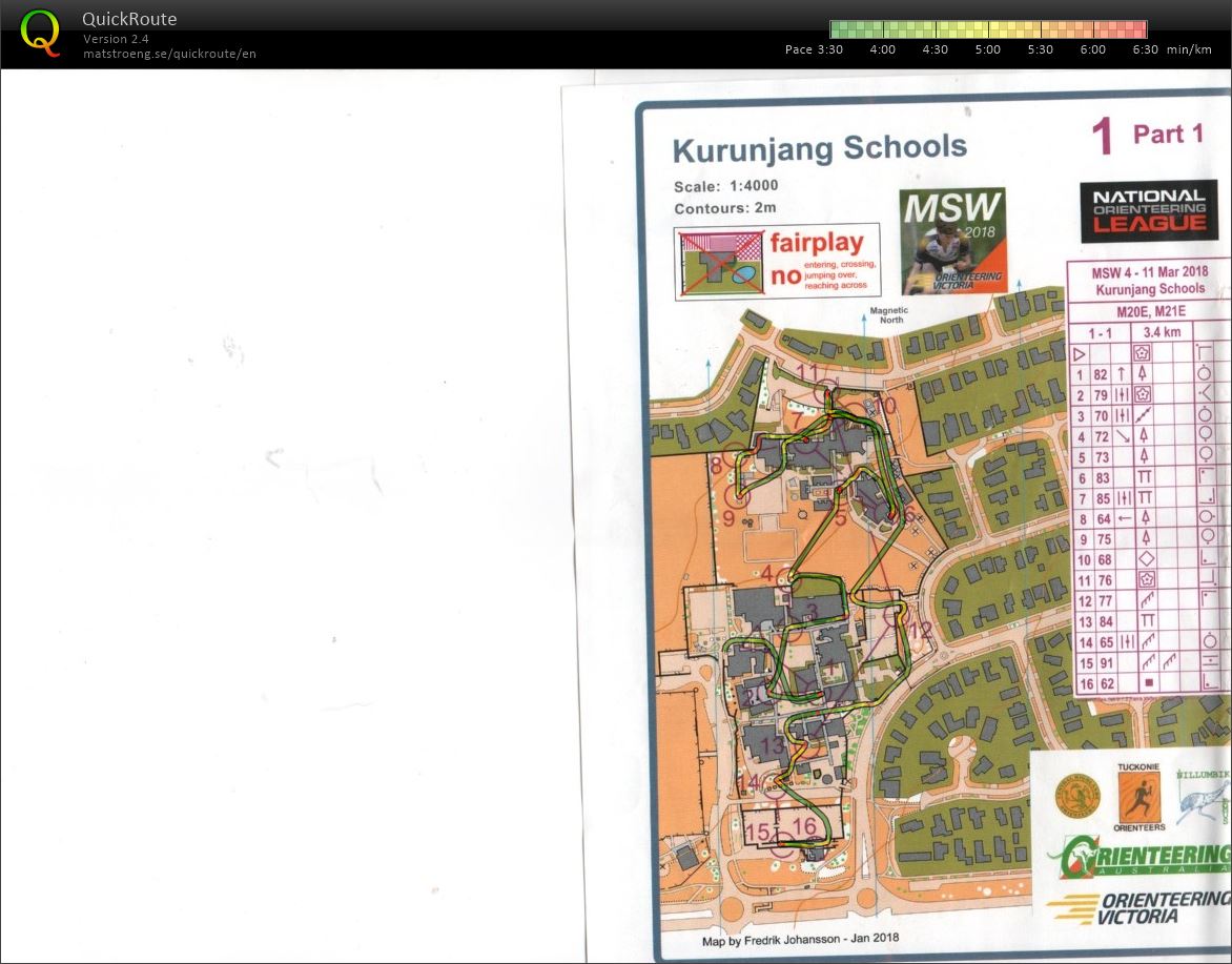 2018 Melbourne Sprint Weekend Race 4 & NOL Map 1 of 2 (11/03/2018)