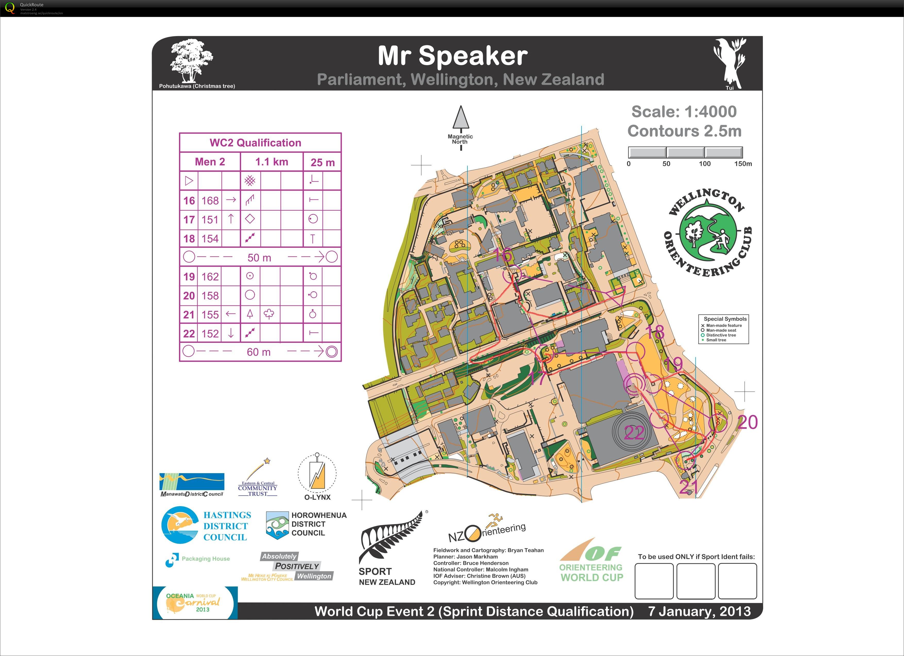 2013 World Cup #2 Sprint Distance Qualification Map 2 (07/01/2013)