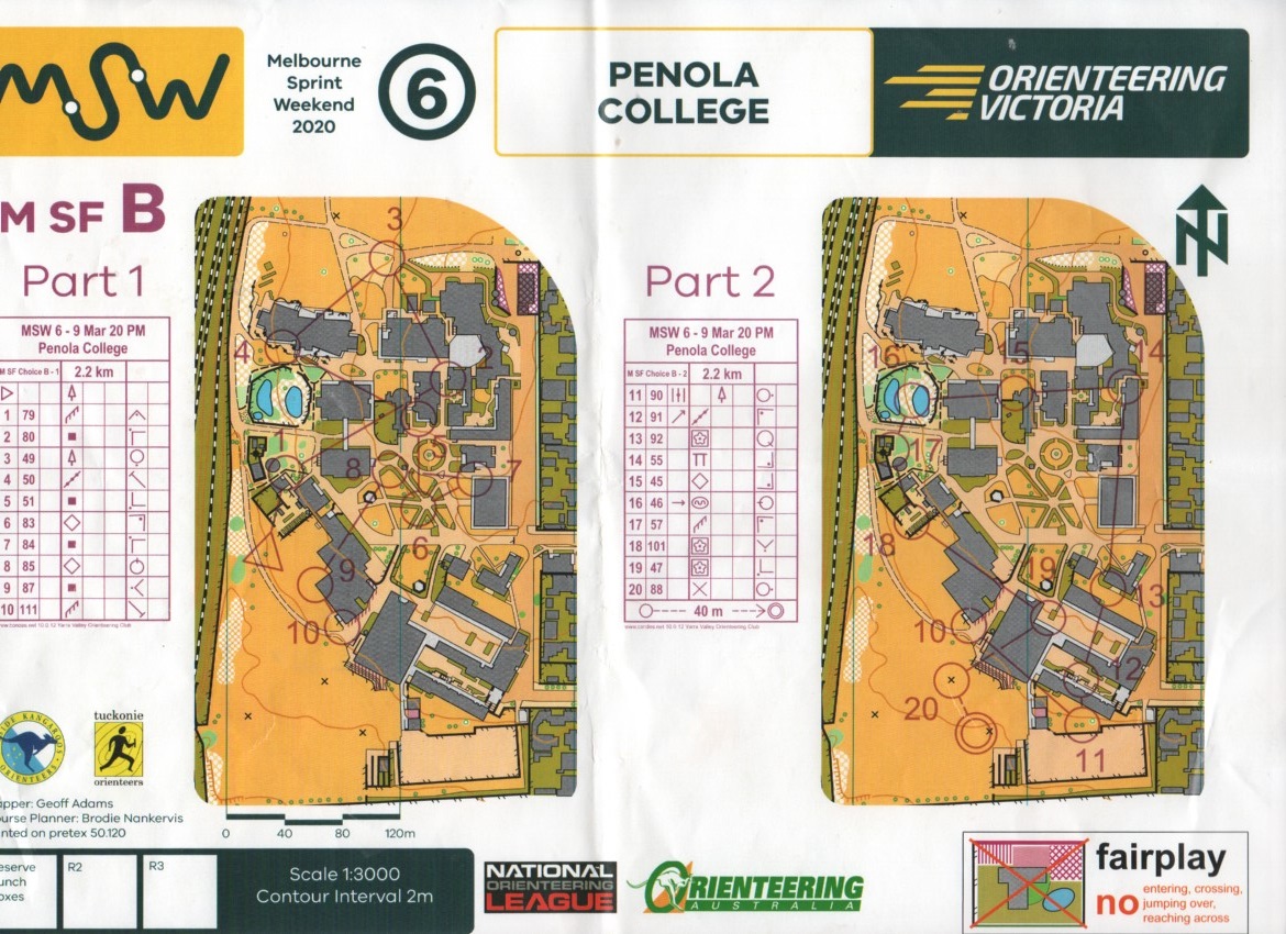 2020 Melbourne Sprint Weekend Knockout Sprint Semi Final Map 1 (09/03/2020)