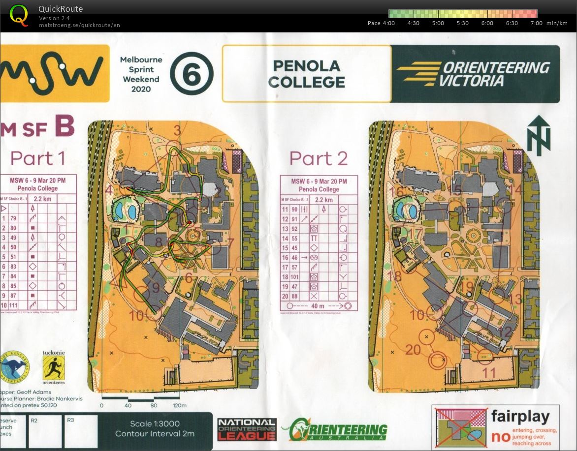 2020 Melbourne Sprint Weekend Knockout Sprint Semi Final Map 1 (09/03/2020)