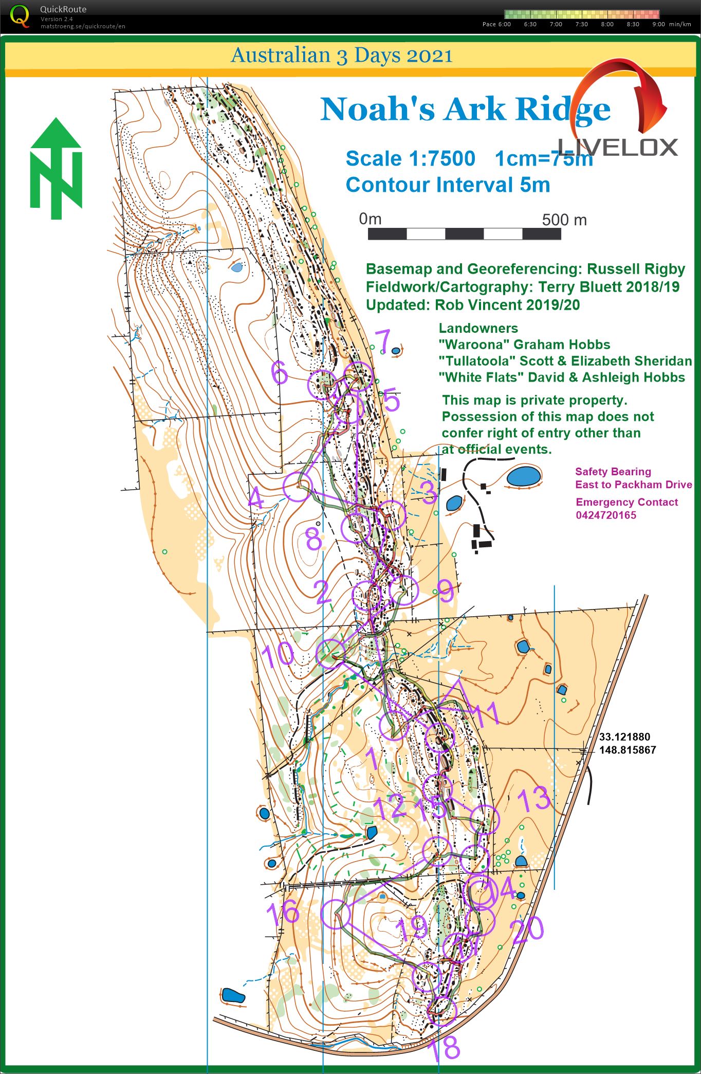 2021 Australian 3-Day Championships Day 1 (03/04/2021)