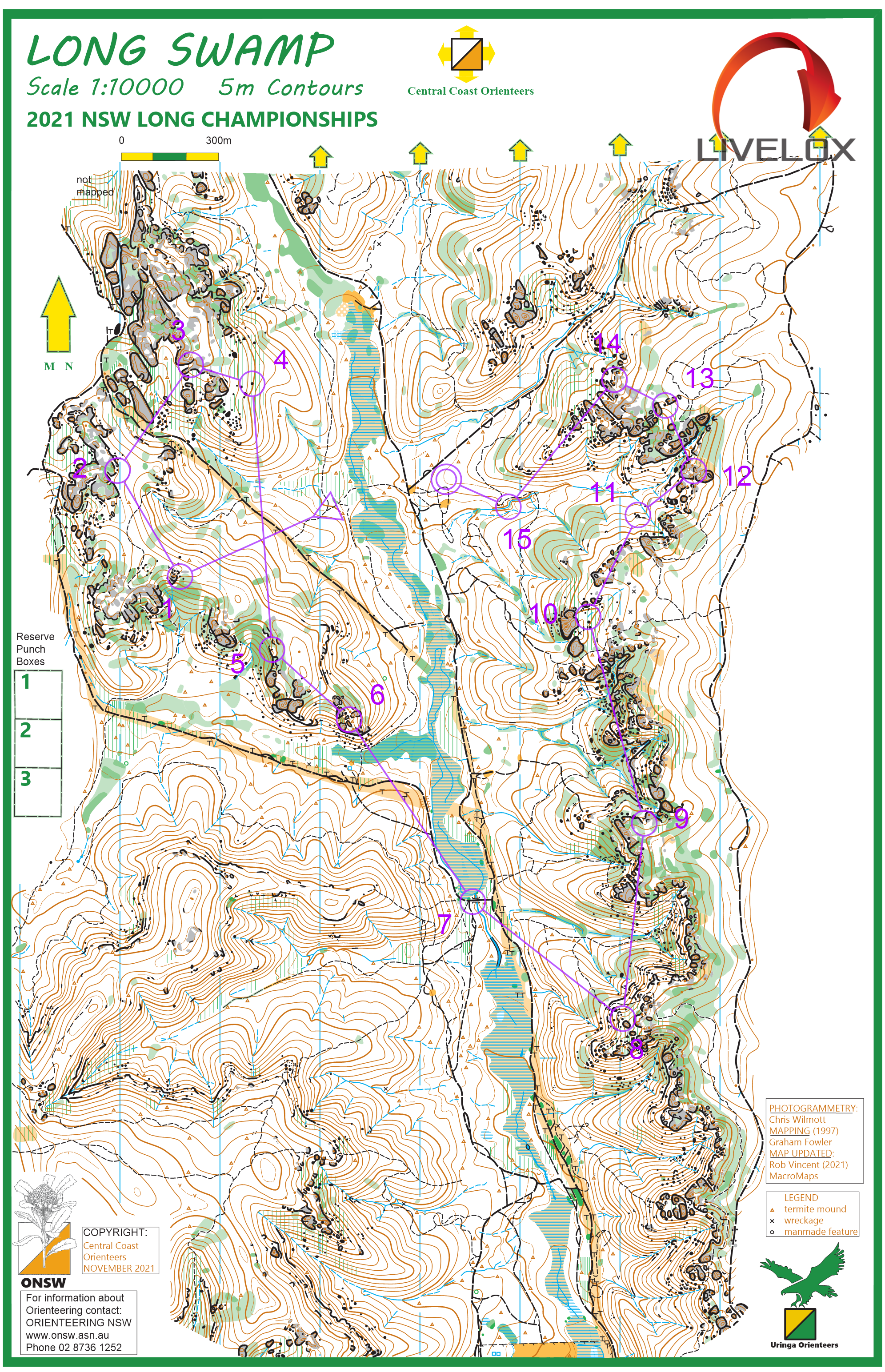 2021 NSW Championships Long Distance (21/11/2021)