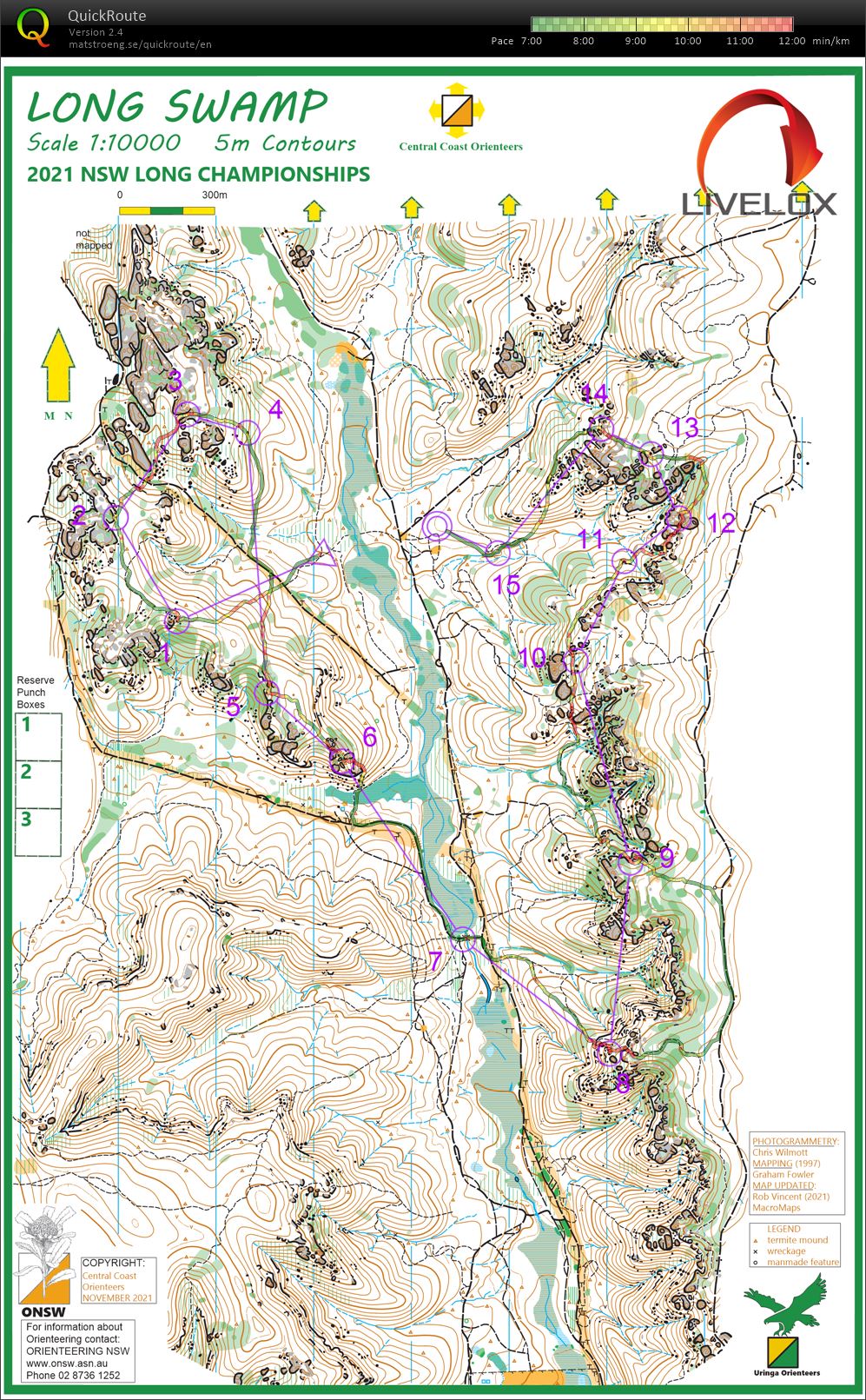 2021 NSW Championships Long Distance (21/11/2021)