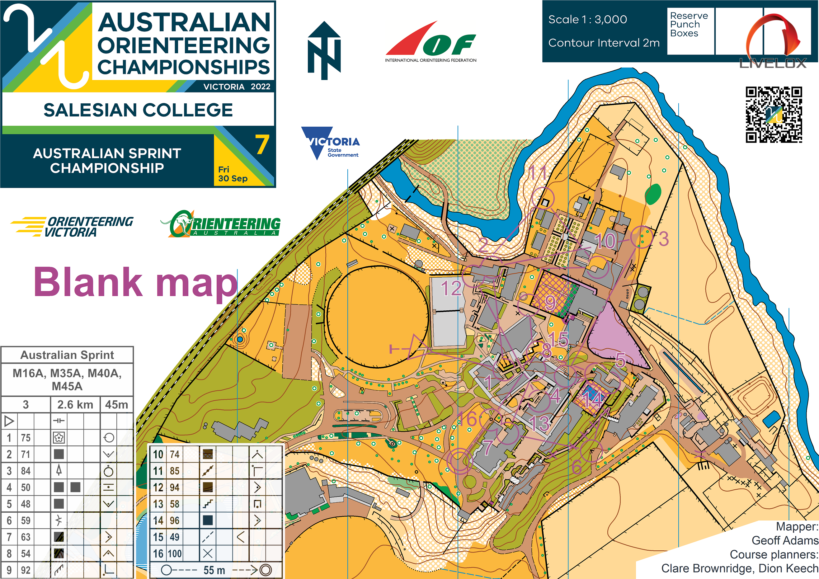 2022 Australian Championships Sprint Distance (30/09/2022)