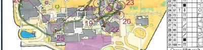 2022 Victorian Championships Sprint Distance Map 2 of 2