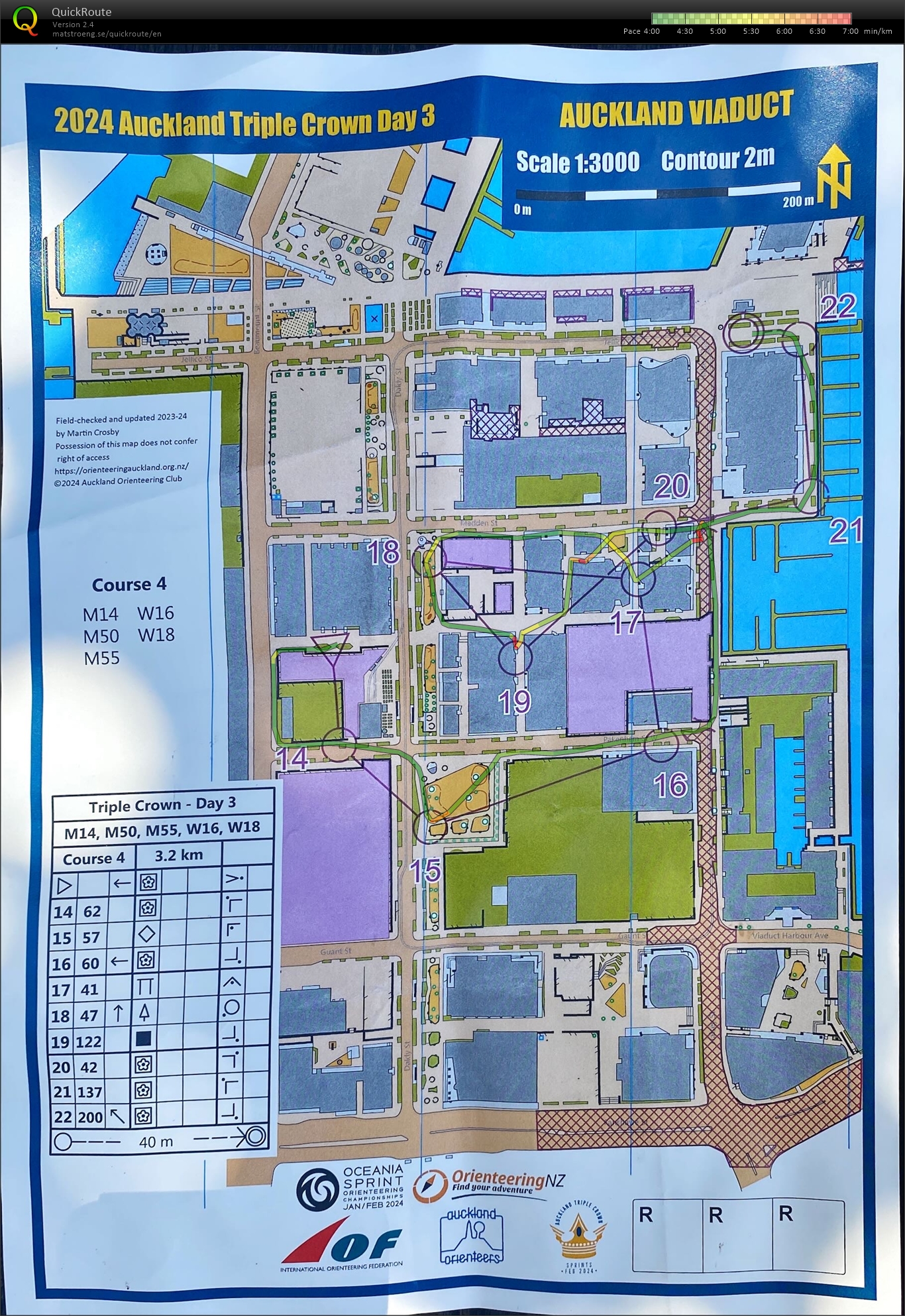 2024 Auckland Triple Crown race 3 map 2 (06/02/2024)