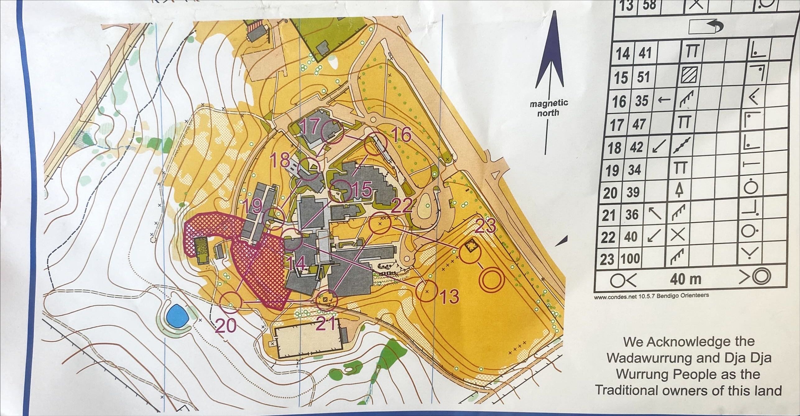 2024 Ballarat Sprints race 2 map 2 of 2 (09/03/2024)