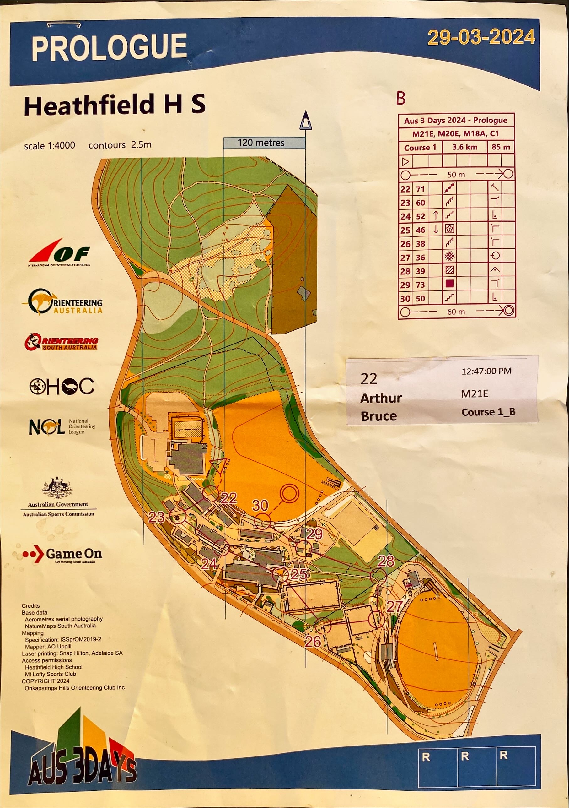 2024 Easter Prologue map 2 of 2 (29/03/2024)