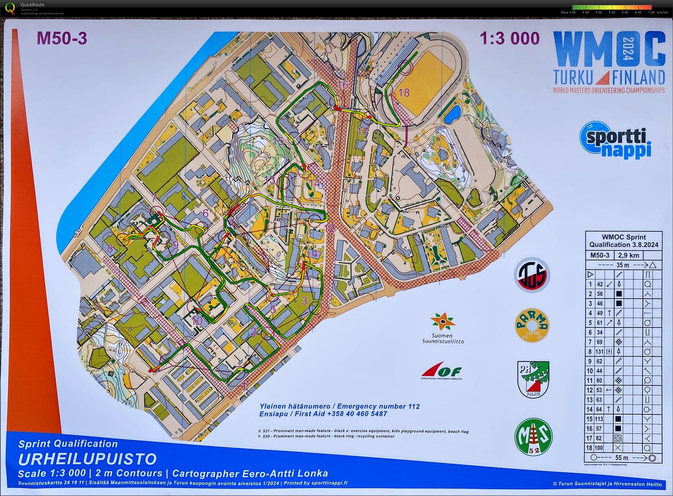 2024 WMOC Sprint Qualification (03/08/2024)