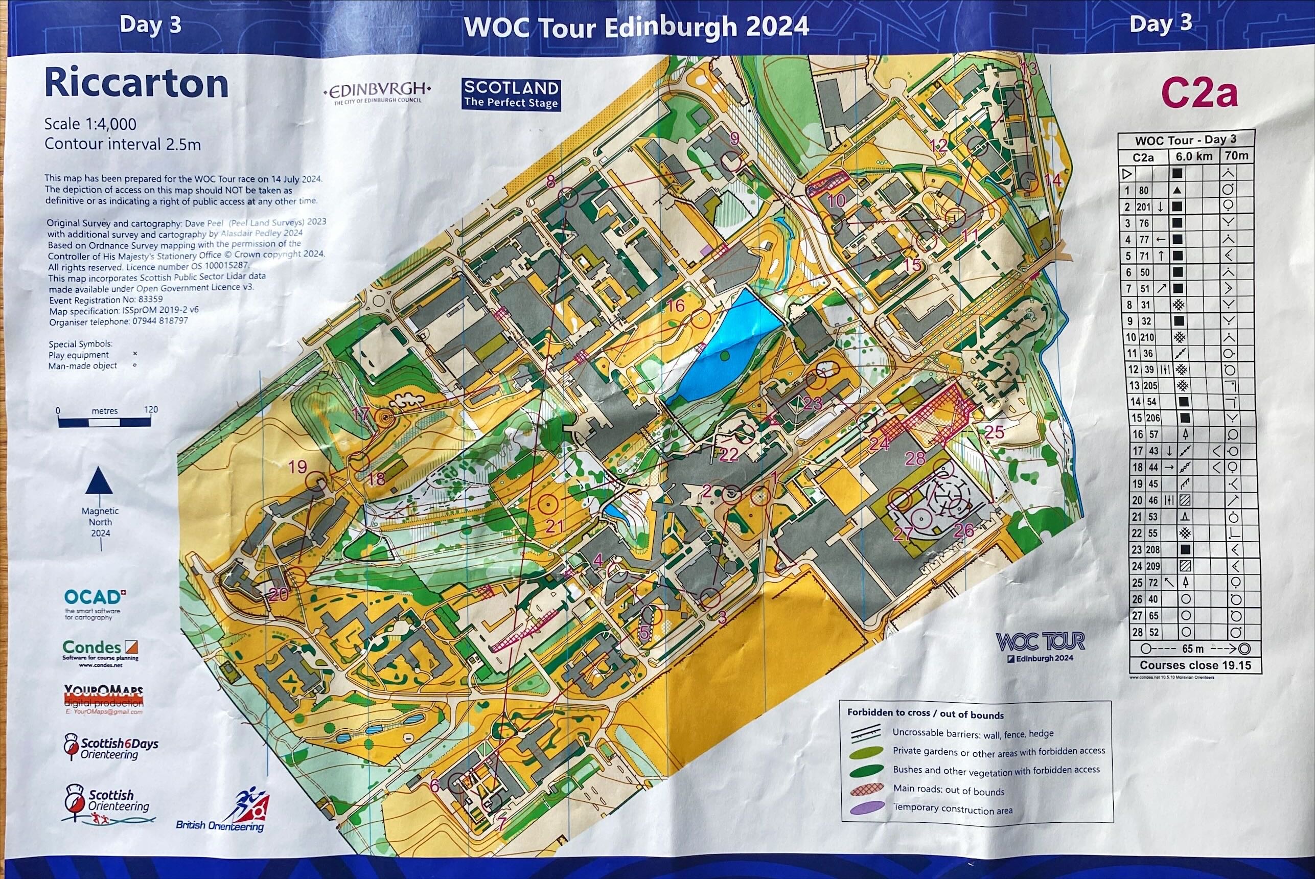 WOC Tour Day 3 (14/07/2024)