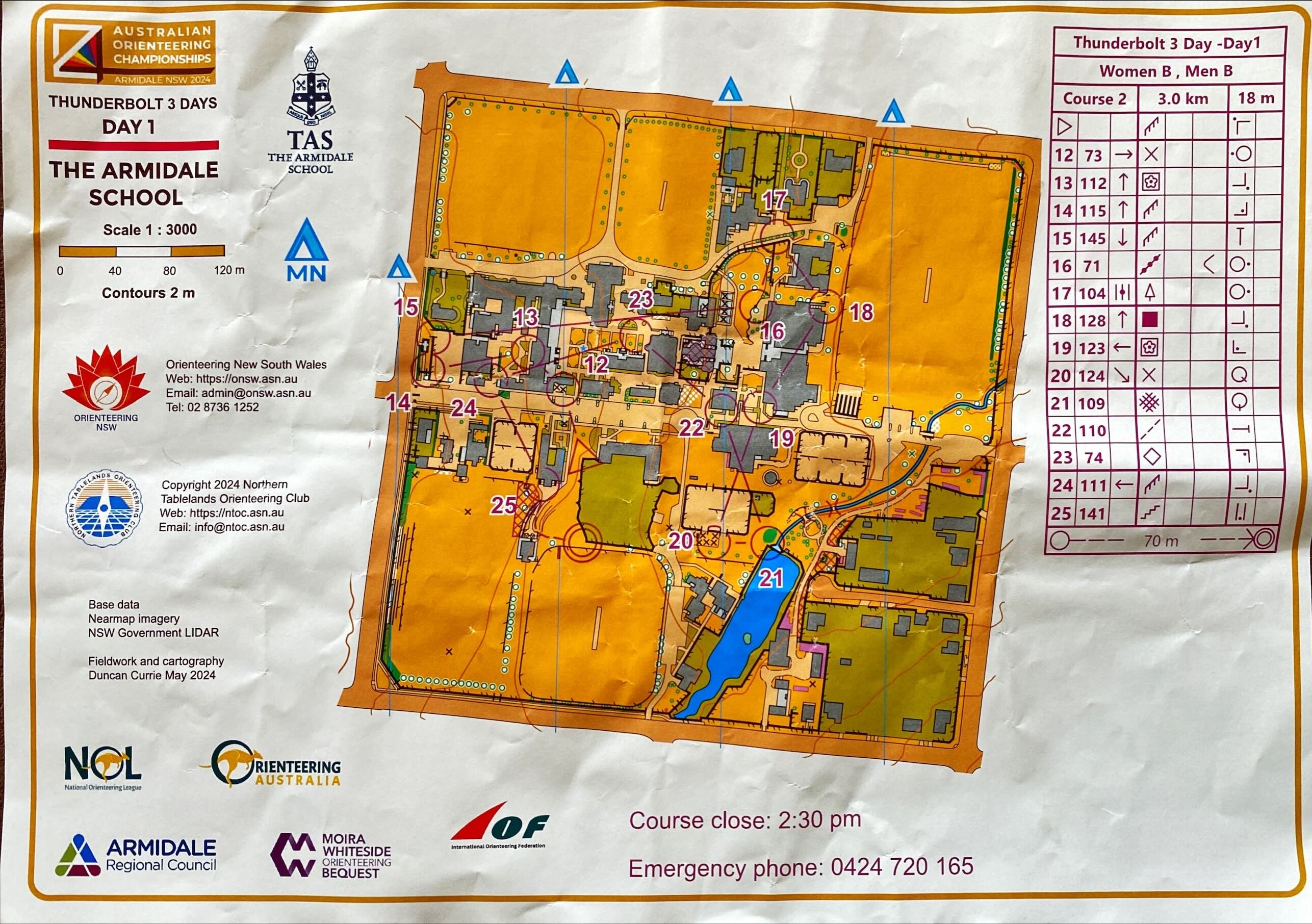 Thunderbolts Sprint map 2 of 2 (01/10/2024)