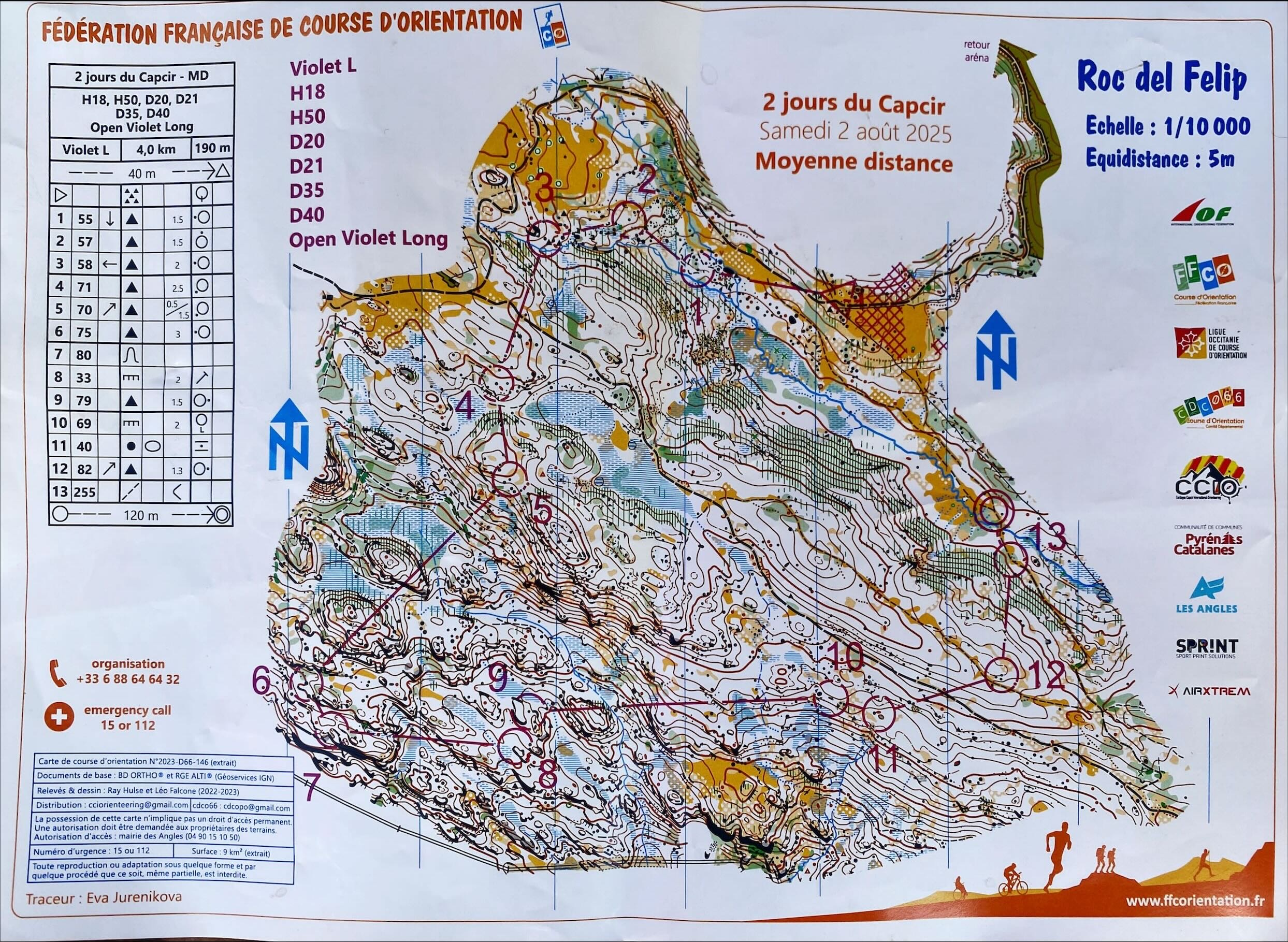 2 jours du Capcir - Moyenne distance (02-08-2025)
