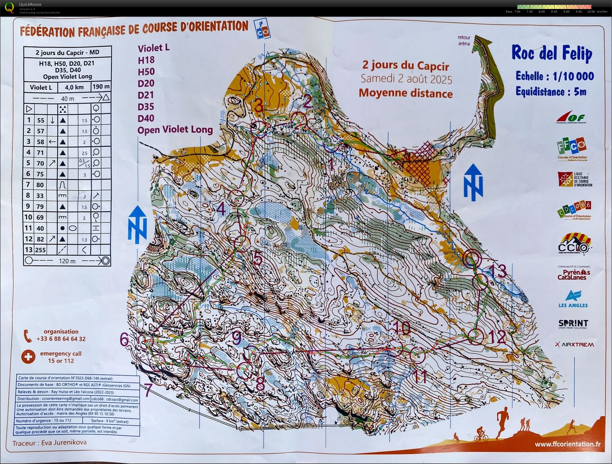 2 jours du Capcir - Moyenne distance (02-08-2025)