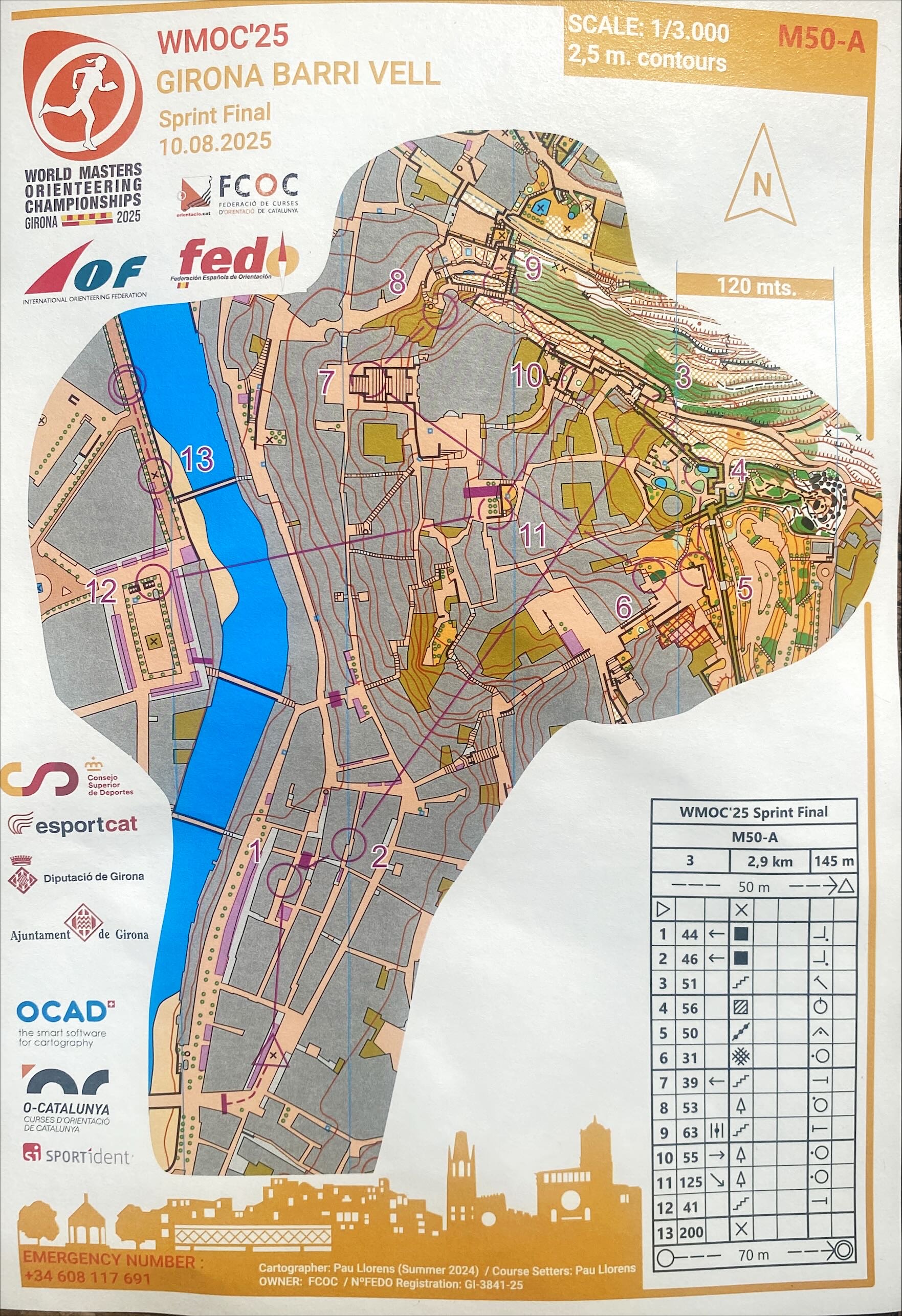 WMOC Sprint final (10.08.2025)