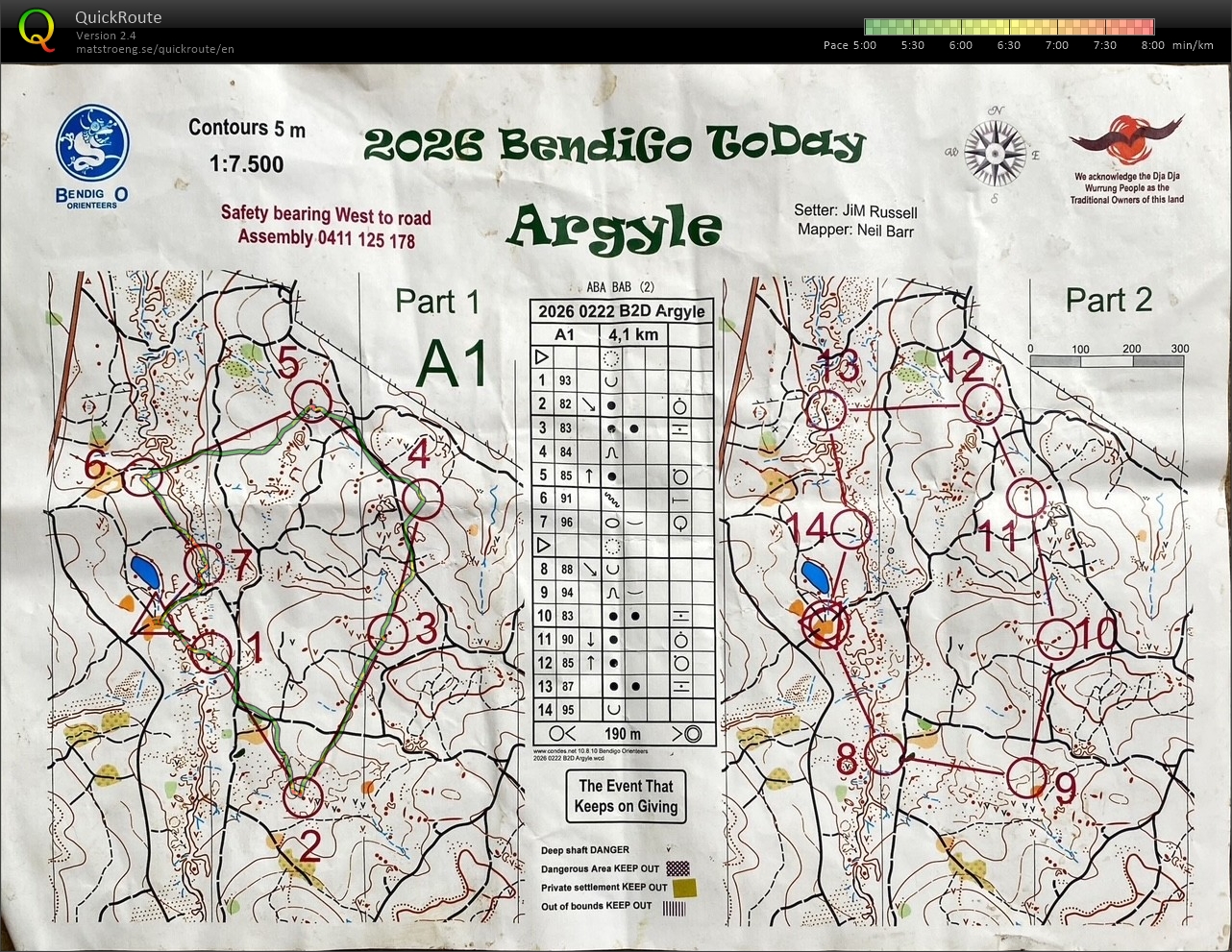 2026 Bendigo ToDay Hagaby map 1 of 3 (22/02/2026)