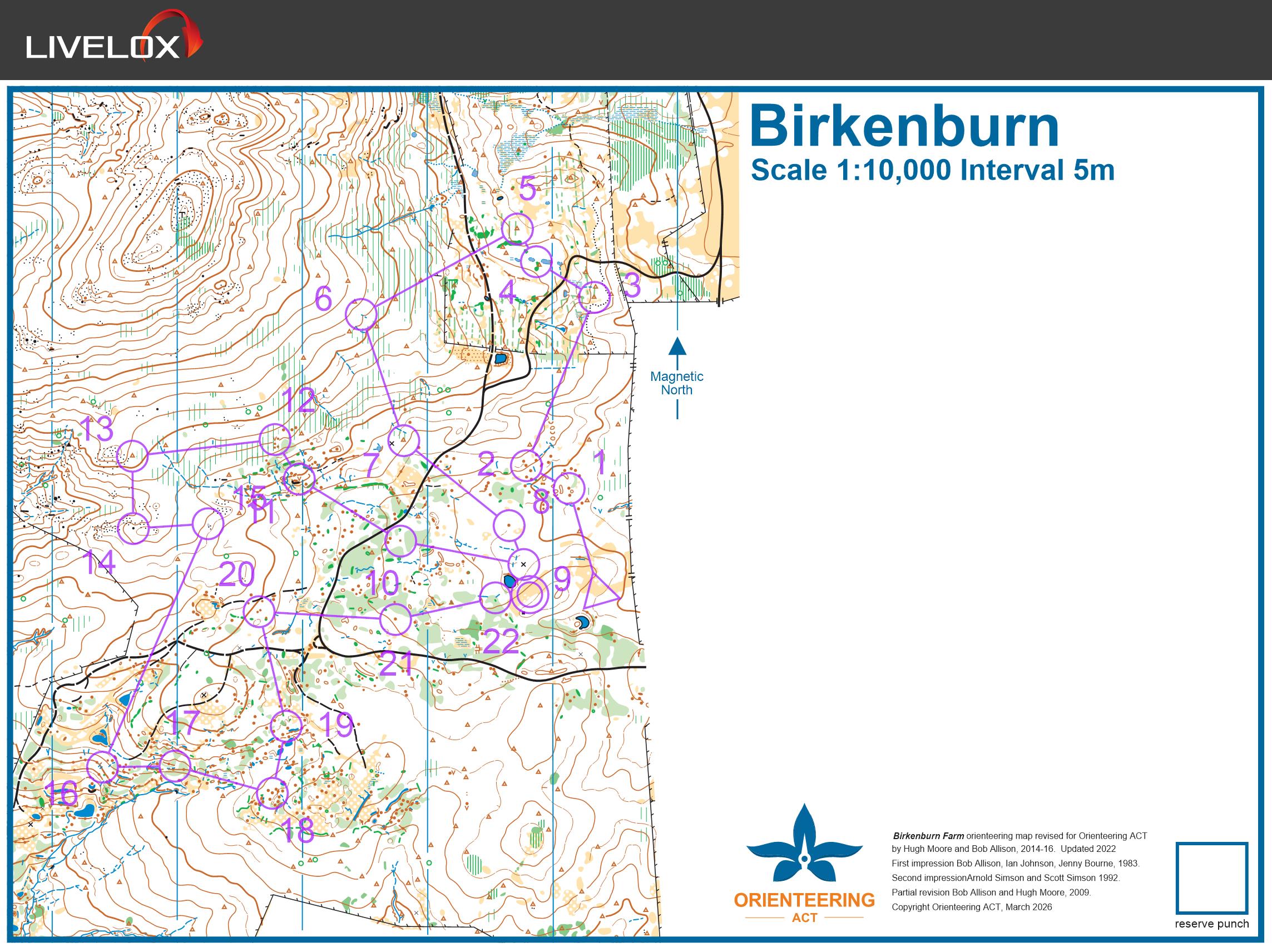 2026 NOL Round 2 ACT Middle Distance Championships (08/03/2026)