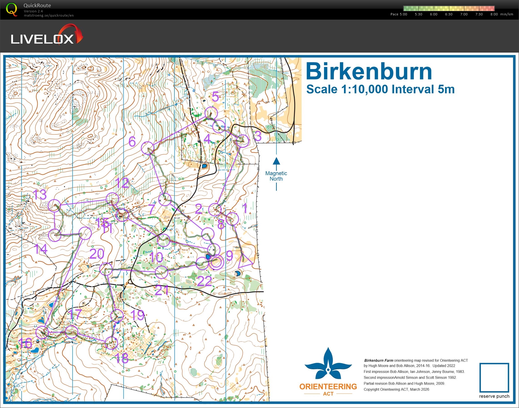2026 NOL Round 2 ACT Middle Distance Championships (08/03/2026)