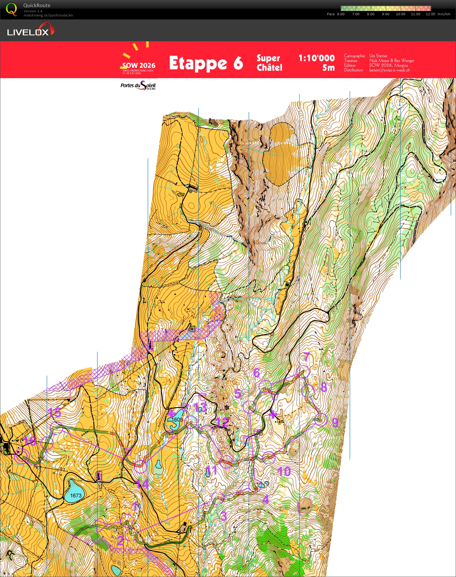 Swiss O Week Stage 6 (18/07/2026)