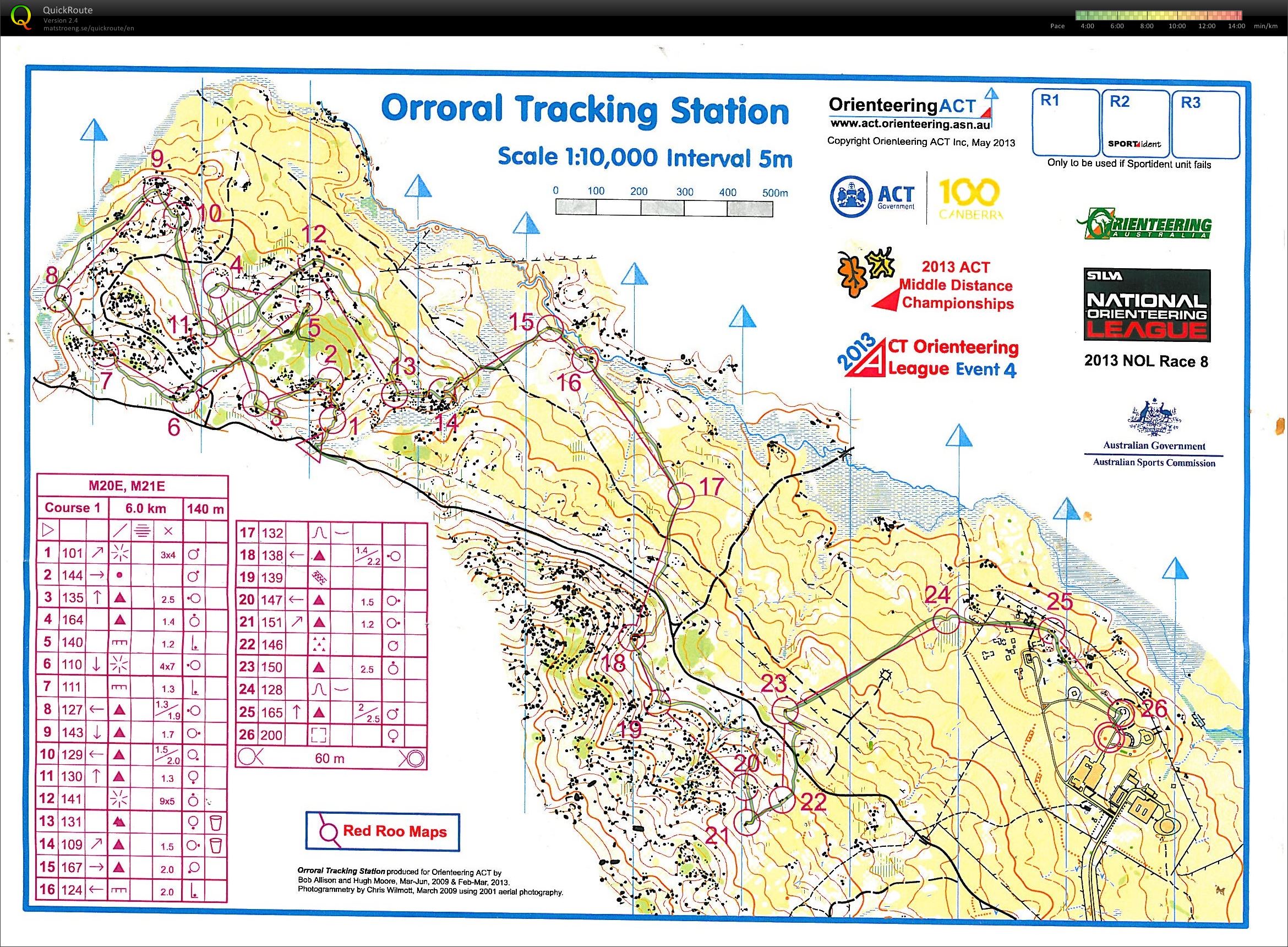 WOC Trial / ACT Middle Champs (04/05/2013)