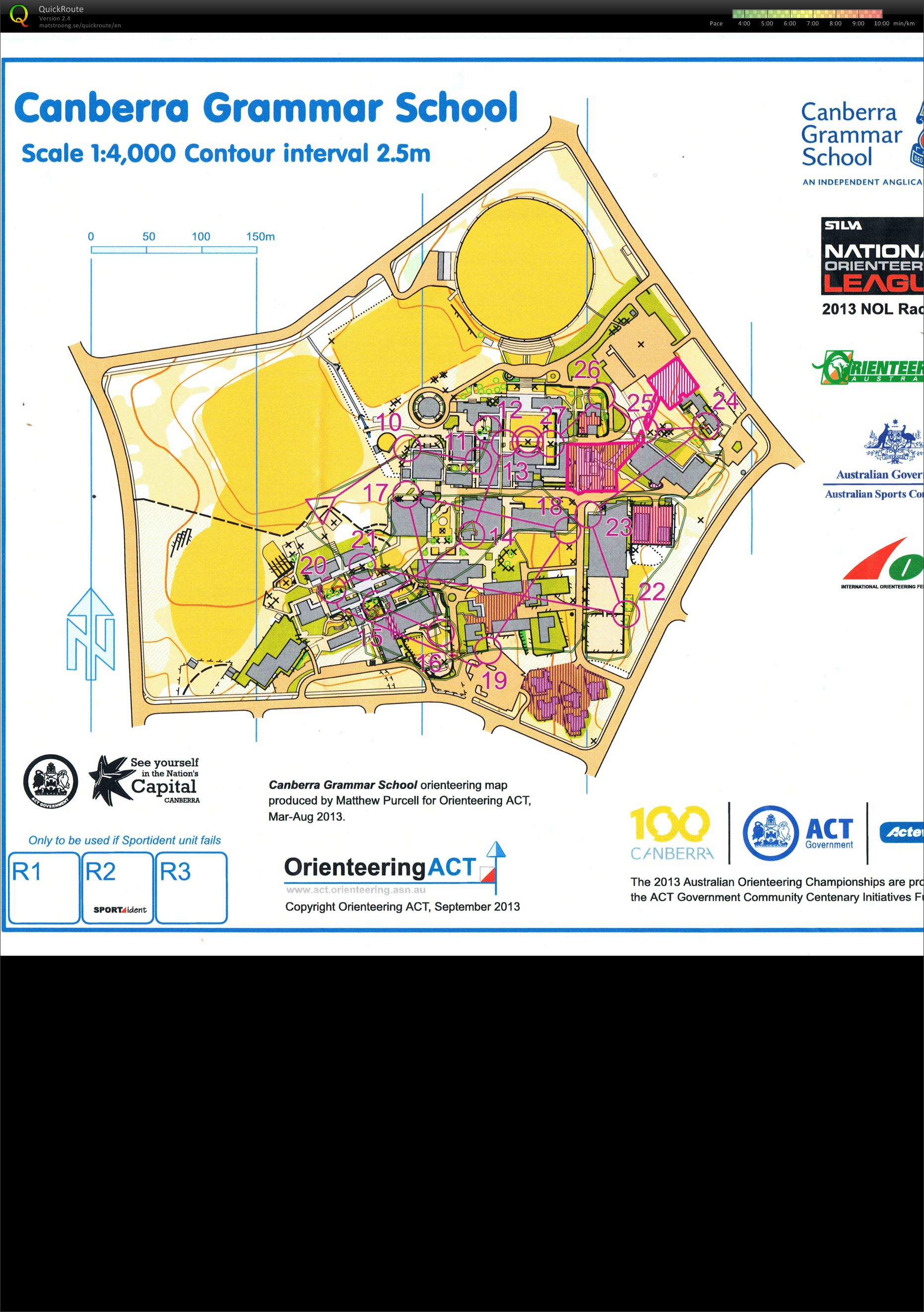 Australian Sprint Distance Championships- Map 2 (28/09/2013)