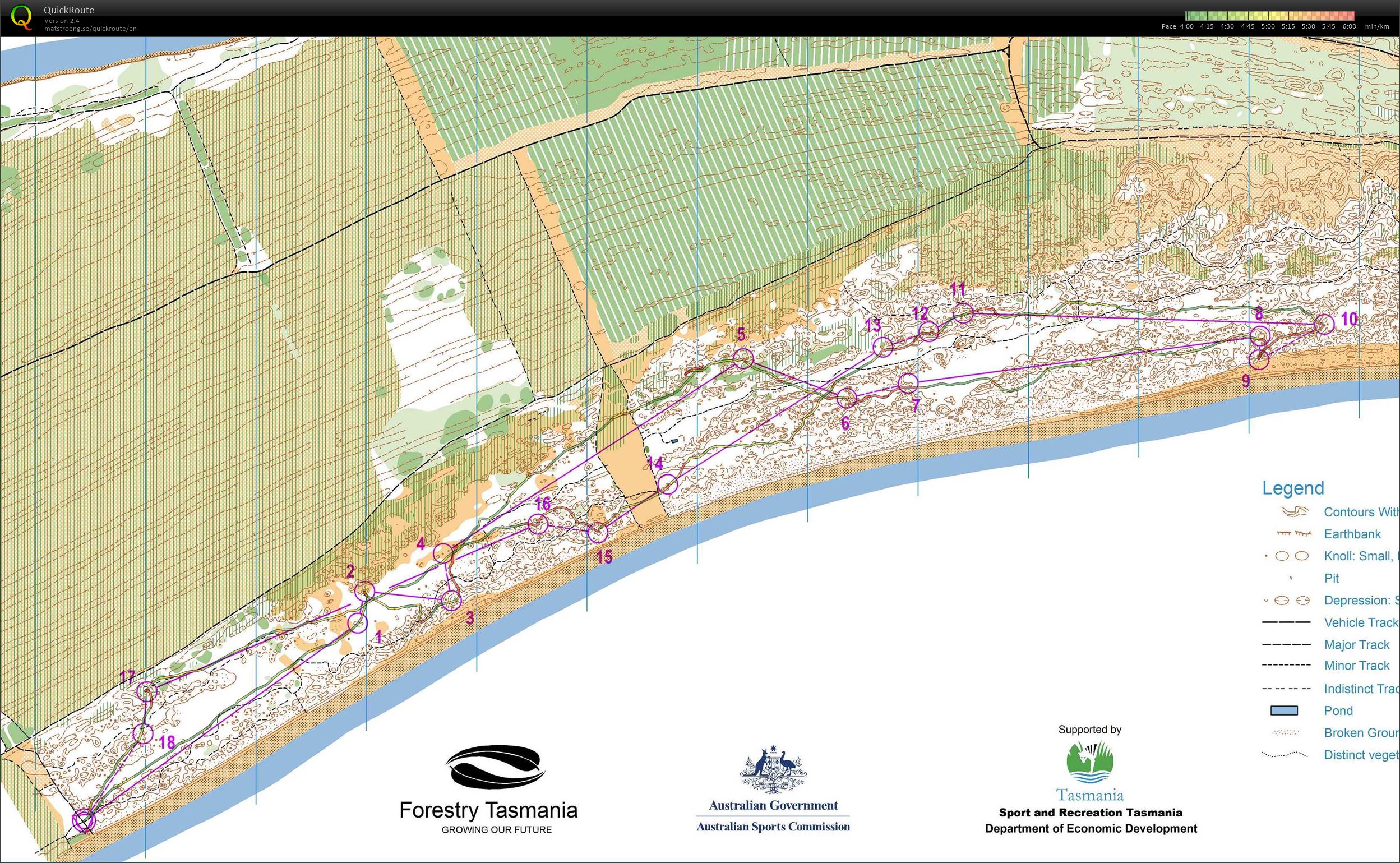 1km Intervals (04/02/2014)