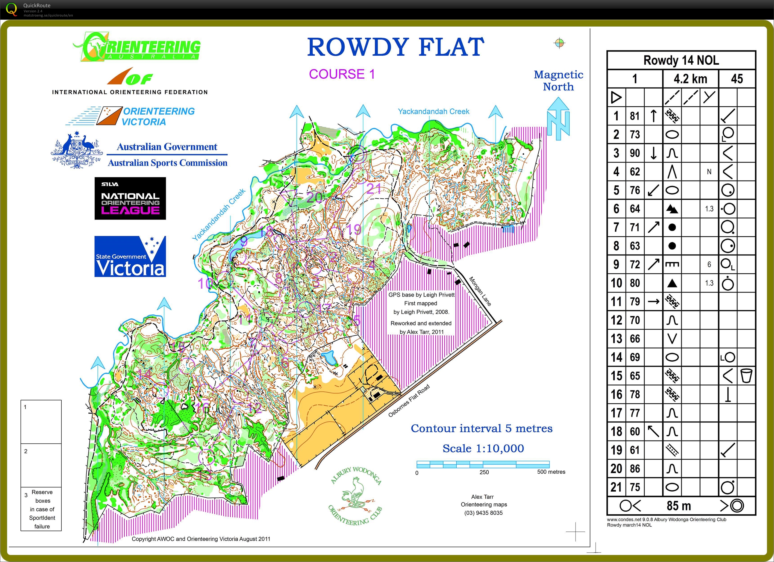 National O League - Rowdy Flat (22/03/2014)