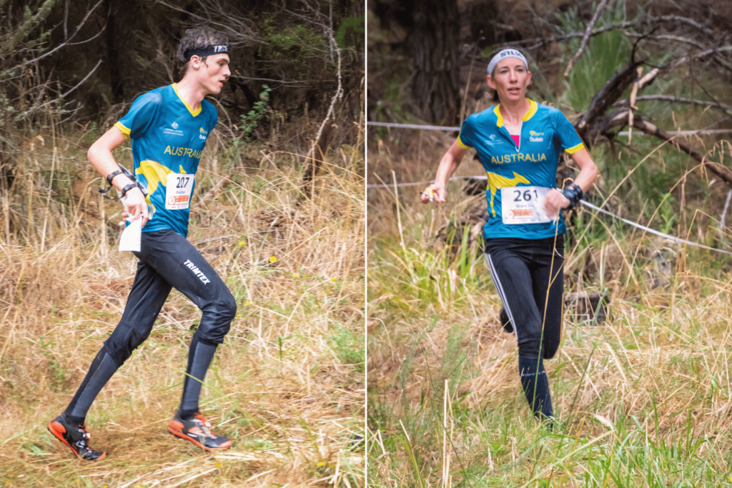 Competitors in the long distance Oceania Orienteering Championships