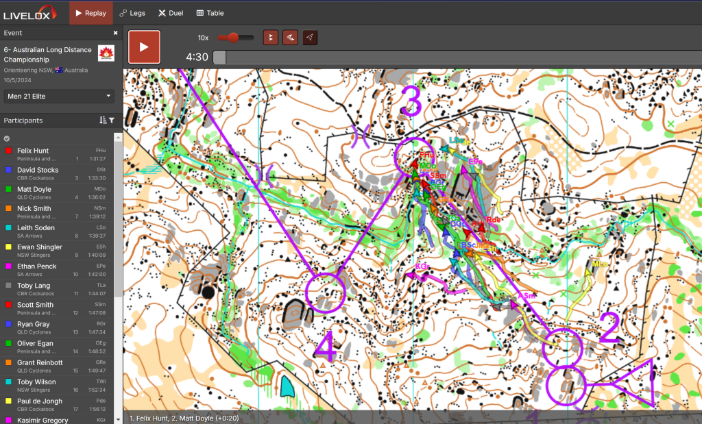 Image of a course on Livelox