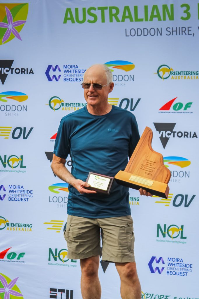 Mike Morffew - Rob Plowright Mapping Award - Orienteering Australia
